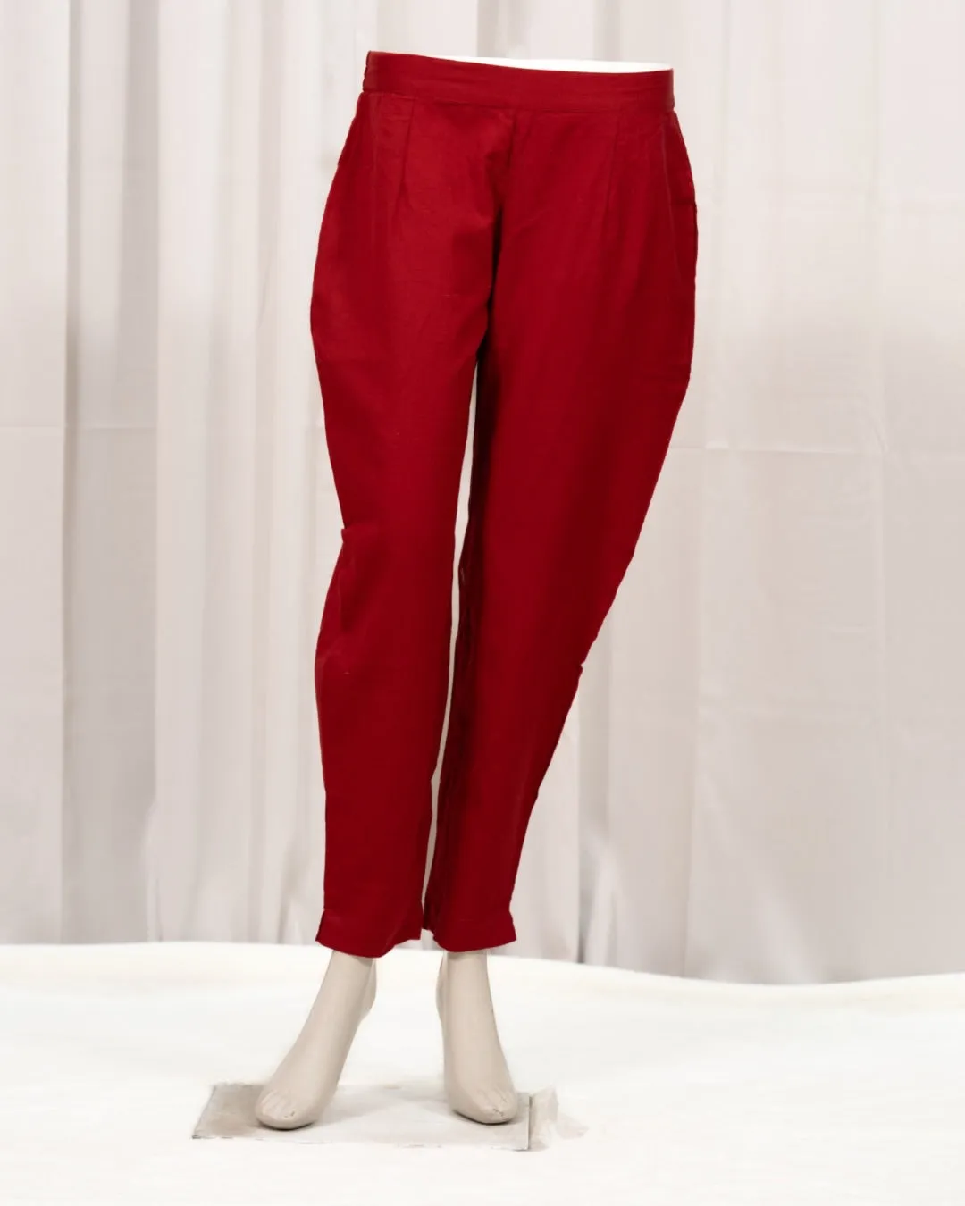 Breathable Cotton Straight Pants