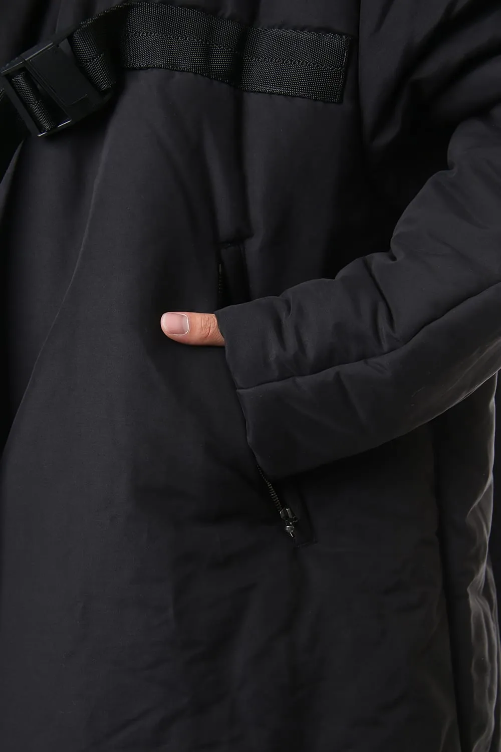 FIXED HOODED OVERCOAT