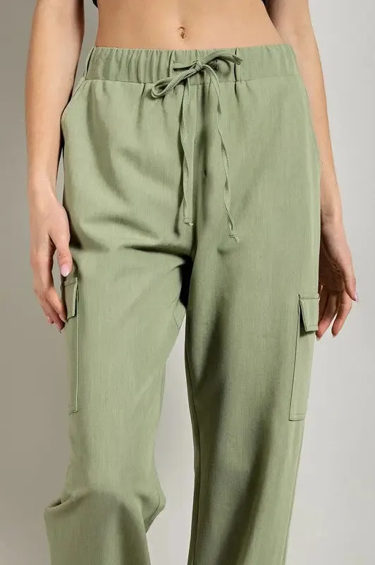 Soft Utility Jogger with Functional Pocket