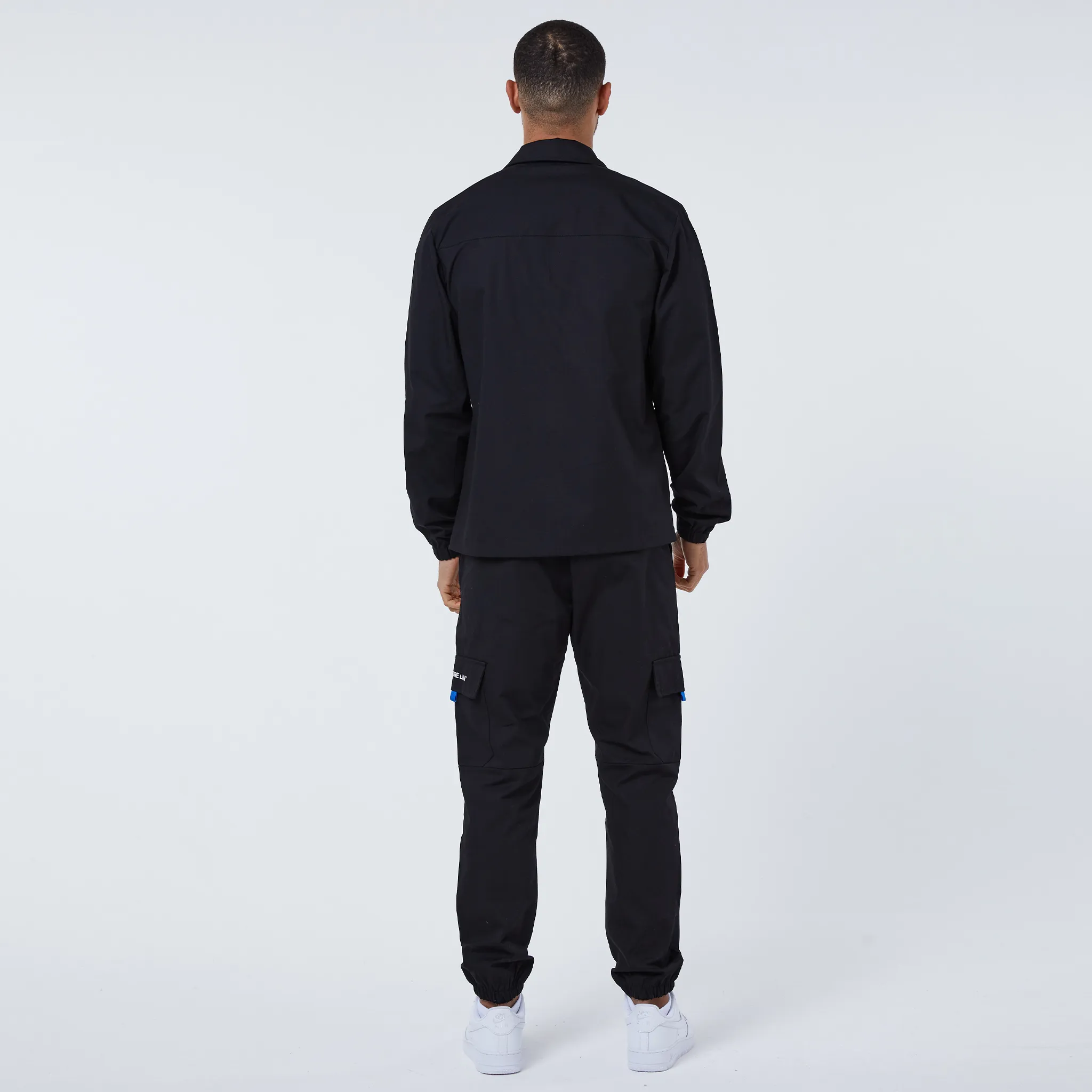 Tech Graphic Utility Cargo Pant | Black